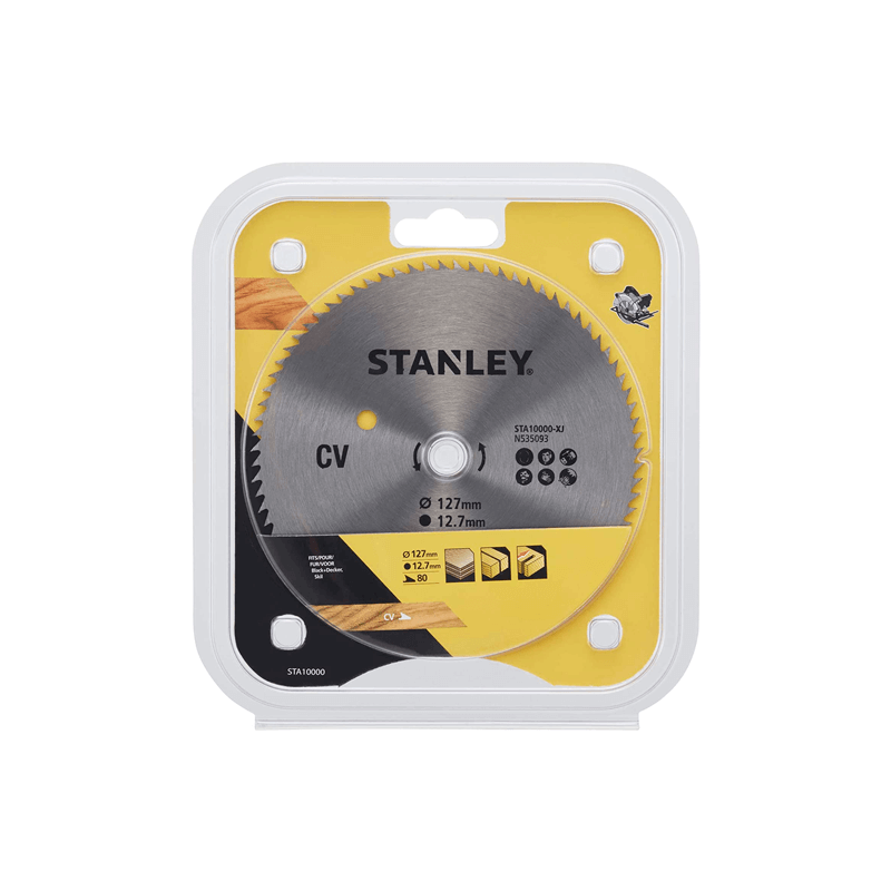 Lâminas cromadas ø127x12.7 mm. 80 dentes Lâminas cromadas ø127x12.7 mm. 80 dentes