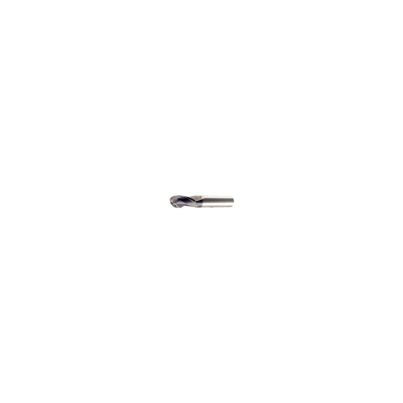 SOMTA Coated Ball Nose Solid Carbide 2 Flute End Mill Ø 10 mm SOMTA Coated Ball Nose Solid Carbide 2 Flute End Mill Ø 10 mm