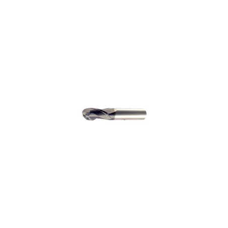 SOMTA Coated Ball Nose Solid Carbide 2 Flute End Mill Ø 10 mm