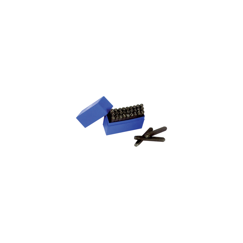 BELFLEX Hardened Steel Punches - Letters 4 mm BELFLEX Hardened Steel Punches - Letters 4 mm