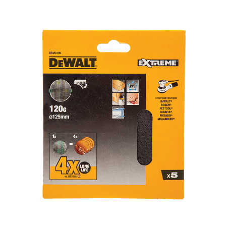 Disco De Lija De Malla 125mm DeWalt G120
