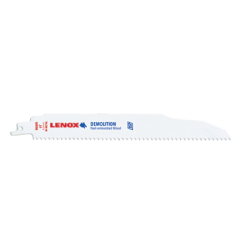 Hojas de Sierra Recíprocas de Demolición 229X22X1.6 mm 6TPI - Paquete de 5 LENOX