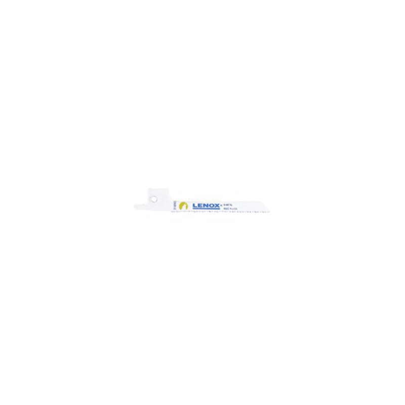 Lâminas de Serra Bi-Metal Reciprocating Standard 456RP 102X19X1.3 mm 6TPI - Pack de 5 LENOX Lâminas de Serra Bi-Metal Reciprocating Standard 456RP 102X19X1.3 mm 6TPI - Pack de 5 LENOX