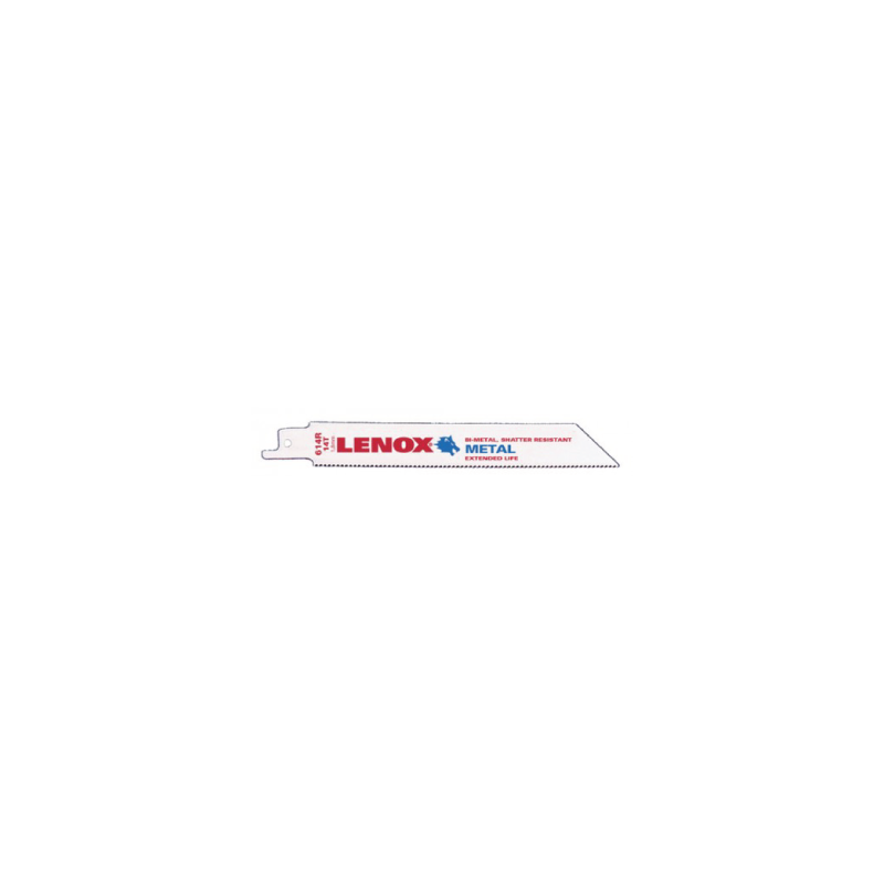 Lâminas de Serra Reciprocating Standard Bi-Metal B614R 152X19X0,9 mm 14TPI - Pack of 25 LENOX