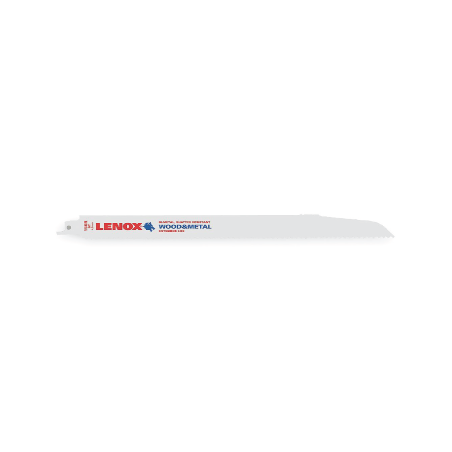 LENOX Wood Bi-Metal Reciprocating Saw Blade 156R 305X19X1.3 mm 6TPI - Pack of 25