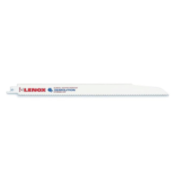 Lâmina de Serra Reciprocating Demolition 106R 305X28X1.6 mm 6TPI - Pack de 25 LENOX