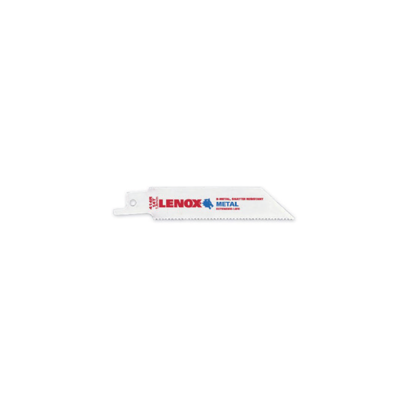 Lâminas de Serra Reciprocating Standard Bi-Metal 414R 102X19X0,9mm 14TPI - Pack of 5 LENOX