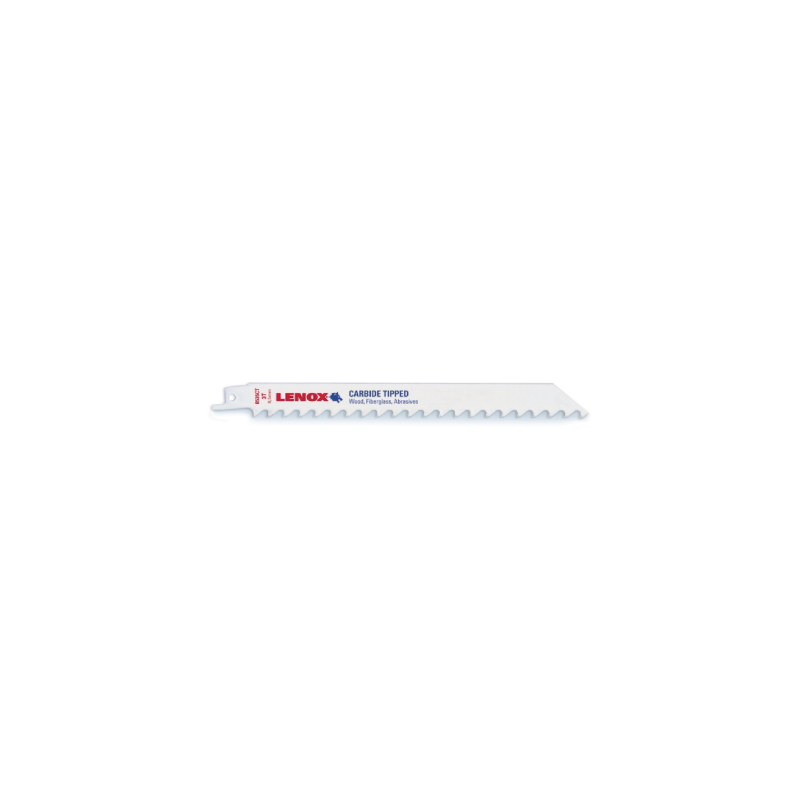 Lâminas de Serra Reciprocating com Ponta de Carbide 203X19X1.3 mm 3TPI- Pack de 1 LENOX