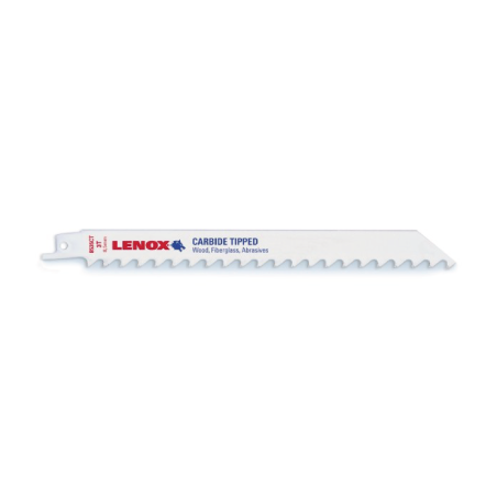 Lâminas de Serra Reciprocating com Ponta de Carbide 203X19X1.3 mm 3TPI- Pack de 1 LENOX