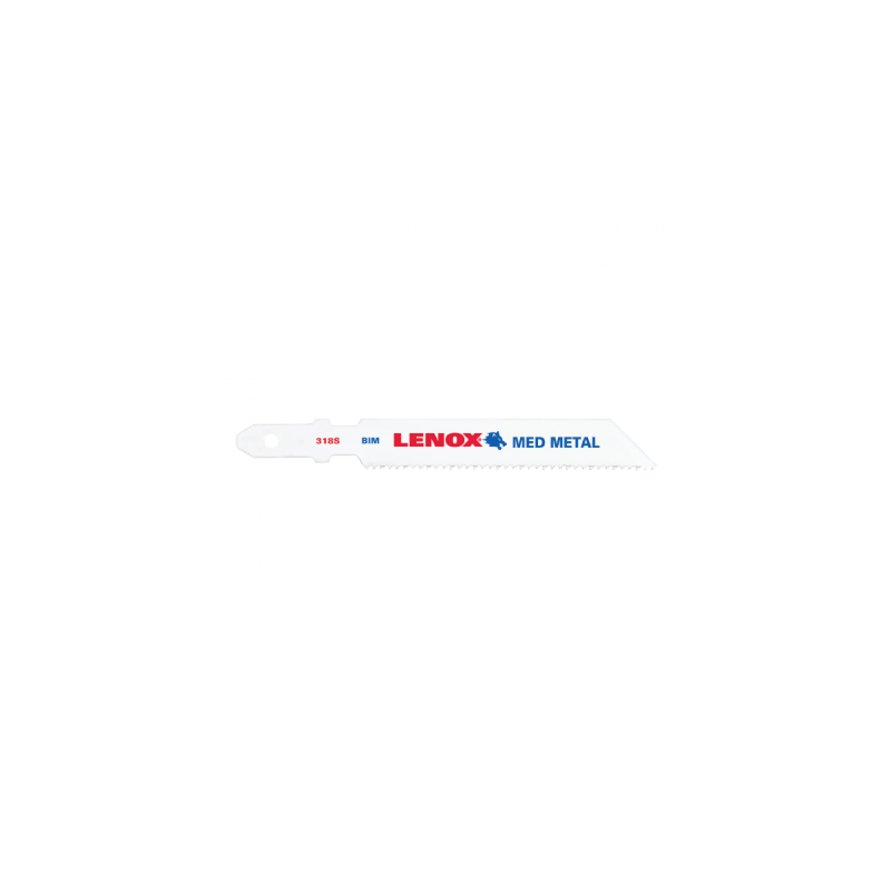 Lâmina de Serra Bimetálica Com Haste em T 318S 92X10X0,9 mm 18TPI para Madeira- Pack de 25 LENOX Lâmina de Serra Bimetálica Com Haste em T 318S 92X10X0,9 mm 18TPI para Madeira- Pack de 25 LENOX