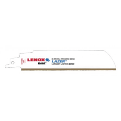 Lâminas de Serra Gold Power Arc Corte de Metal 152X25X1.07 18TPI - Pack de 5 LENOX