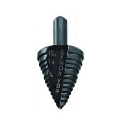 LENOX Vari-Bit Step Drill Bits 9.5 mm (Shank Size) - Hole Size (22.2, 28.6, 31.0)