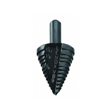 LENOX Vari-Bit Step Drill Bits 9.5 mm (Shank Size) - Hole Size (22.2, 28.6, 31.0)
