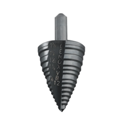 Broca Vari-Bit Step Drill Bits 9.5 mm (Tamanho da Haste) - Tamanho do furo (22.2, 28.6, 31.0, 31.8, 34.9) LENOX