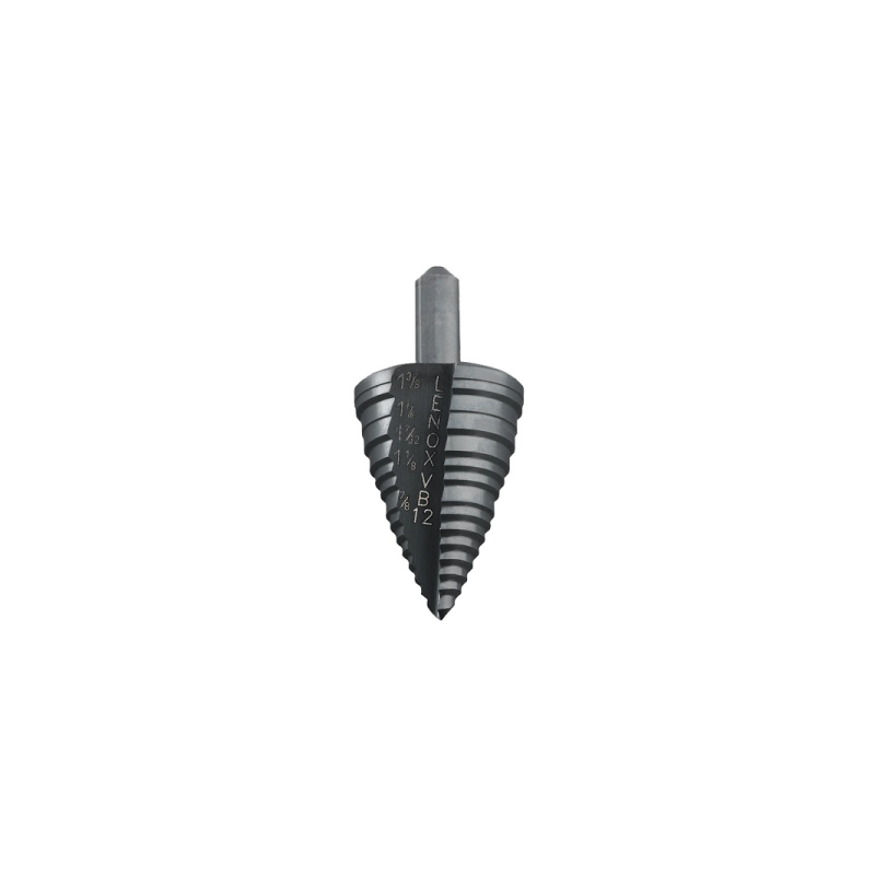 LENOX Vari-Bit Step Drill Bits 9.5 mm (Shank Size) - Hole Size (22.2, 28.6, 31.0, 31.8, 34.9) LENOX Vari-Bit Step Drill Bits 9.5 mm (Shank Size) - Hole Size (22.2, 28.6, 31.0, 31.8, 34.9)