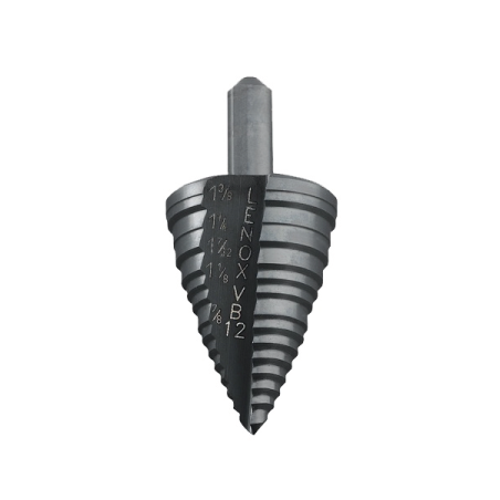 LENOX Vari-Bit Step Drill Bits 9.5 mm (Shank Size) - Hole Size (22.2, 28.6, 31.0, 31.8, 34.9)