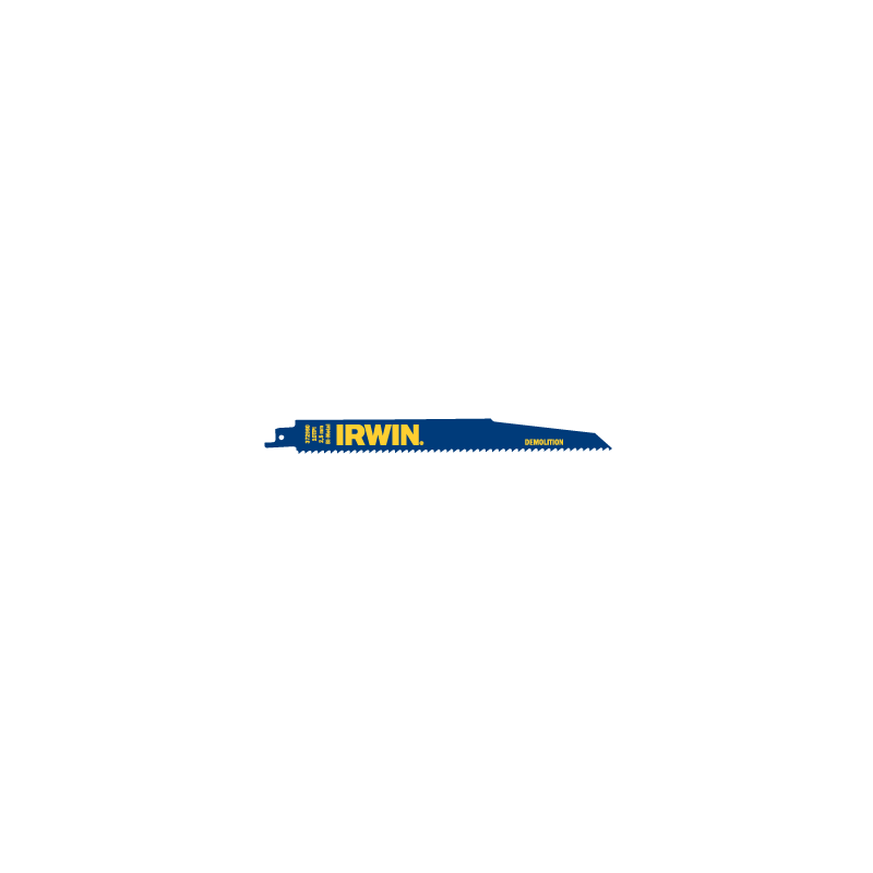 IRWIN Demolition Bi-Metal Reciprocating Blade 966R 9'/225 mm 10 TPI (5un.)