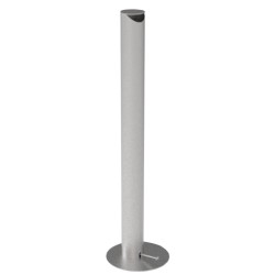 DISPENSADOR PEDAL AÇO LACADO PRETO