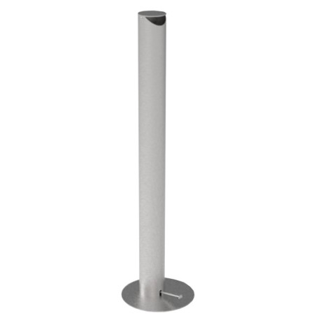 DISPENSADOR PEDAL AÇO LACADO PRETO
