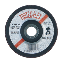 FORTEX Steel Cutting Disc 125 x 3 x 22 mm