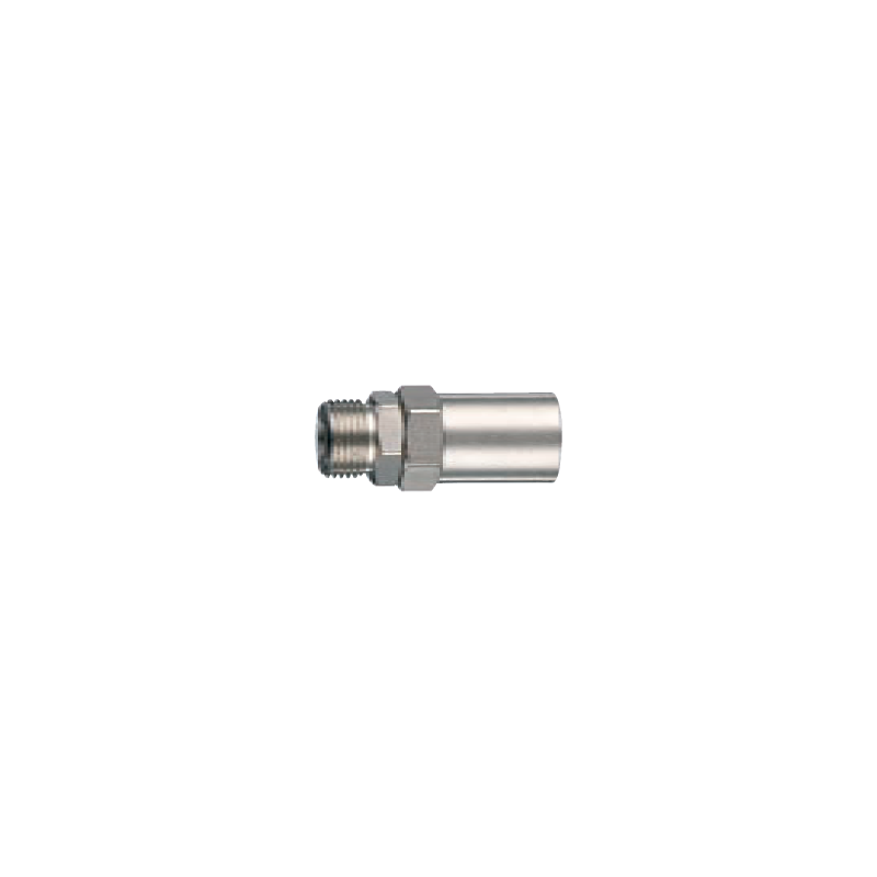 ANi Large Size Male Threaded Connector With Sleeve For Rubber Hose 28/B 3/8 M ø 10 x 21 mm
