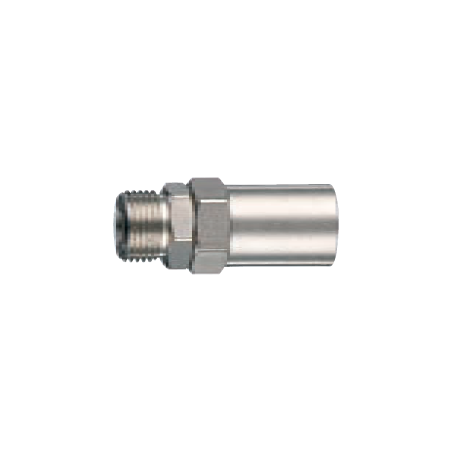 ANi Large Size Male Threaded Connector With Sleeve For Rubber Hose 28/B 3/8 M ø 10 x 21 mm