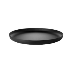 Tabuleiro Redondo Preto - Extra Ordinary Metal