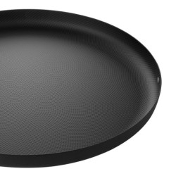 Bandeja Redonda Negro - Extra Ordinary Metal