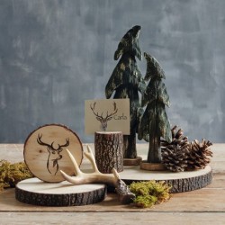 Log Table Marker Ø4,5cm - Deko