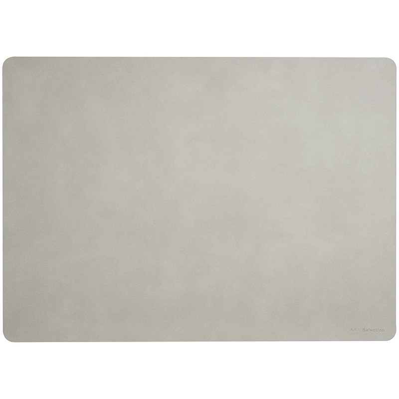 Placemat 46x33cm Limestone - Soft Leather Placemat 46x33cm Limestone - Soft Leather