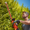 Corta-Sebes 650W 60cm com Cabeça Rotativa