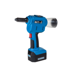 BRALO BET-2 Battery Riveting Tool for Structural Rivets with 1  Battery