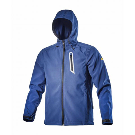 Casaco Softshell Sail Azul XS Com Capuz DIADORA
