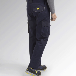 Calças Multibolsos Staff Cargo Azul Marinho 3XL DIADORA