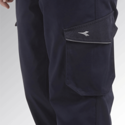 Calças Multibolsos Staff Cargo Azul Marinho 3XL DIADORA