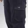 Calças Multibolsos Staff Cargo Azul Marinho 3XL DIADORA