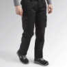DIADORA XL Multi-Pocket Staff Cargo Trousers Black
