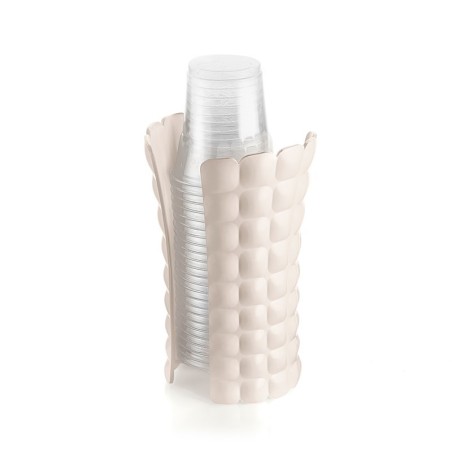Dispensador de Vasos Blanco Leche - Tiffany