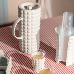 Dispensador de Vasos Blanco Leche - Tiffany
