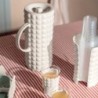 Dispensador de Vasos Blanco Leche - Tiffany