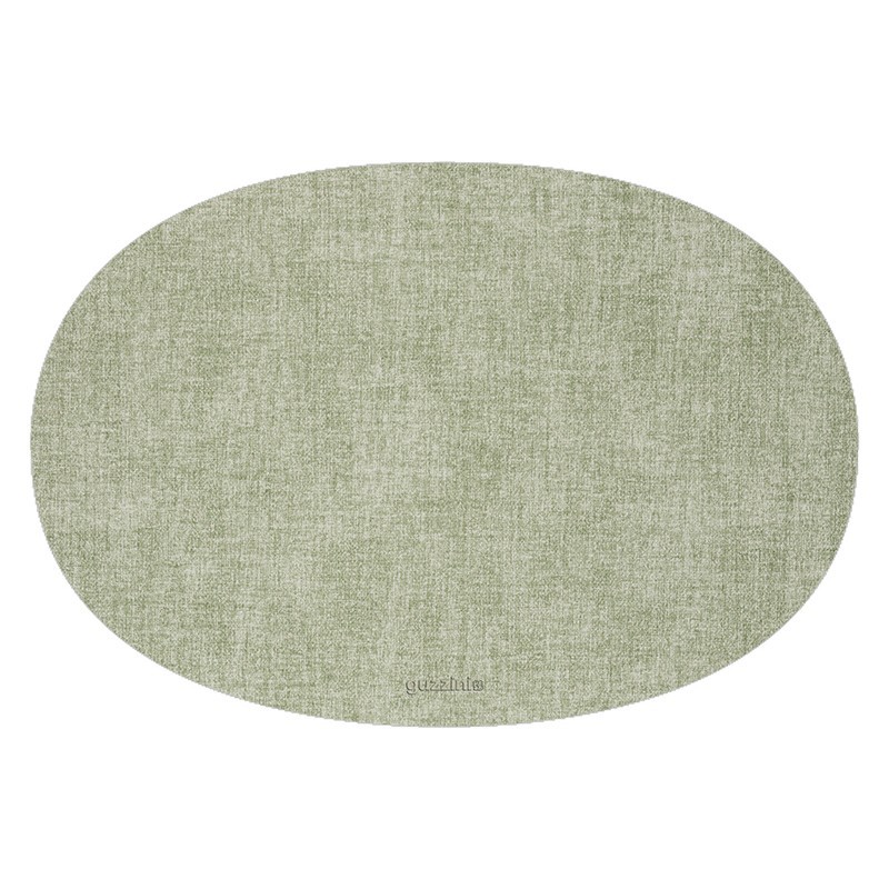 Mantel Individual Oval Reversible Menta - Placemat