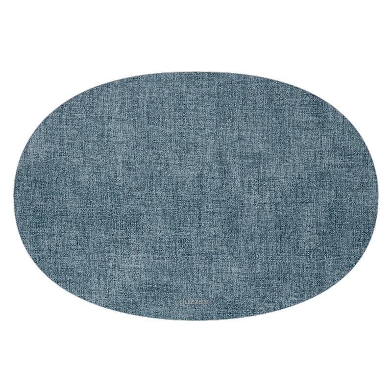 Mantel Individual Oval Reversible Azul Marino - Placemat Mantel Individual Oval Reversible Azul Marino - Placemat
