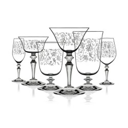 Conj. 6 Copos - Wormwood Double Presidente Pattern