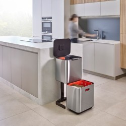 Cubo de Basura 60L Inox - Totem Max