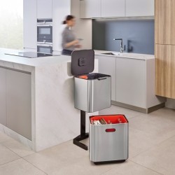 Cubo de Basura 60L Inox - Totem Max