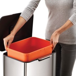 Balde do Lixo 60L Inox - Totem Max