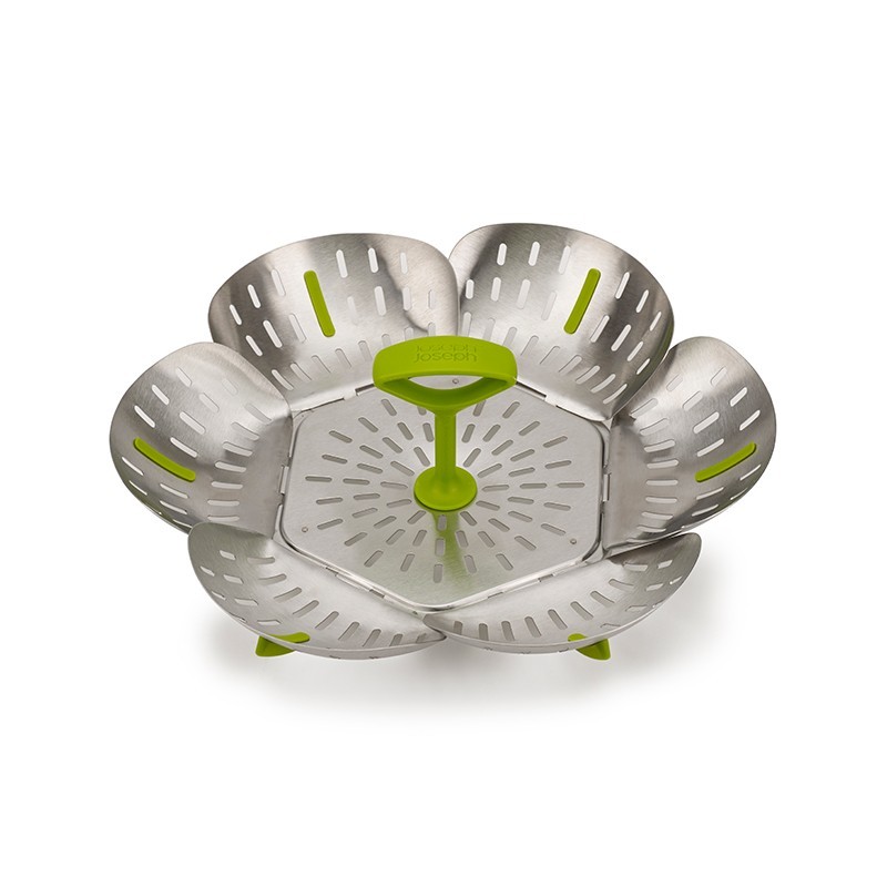 Steel Folding Steamer Basket - Bloom Steel Folding Steamer Basket - Bloom