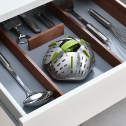 Cesta Vaporera Plegable Inox - Bloom