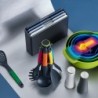 Juego de 4 Tablas de Cortar Grafite - Folio Grande
