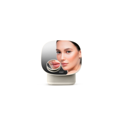 Pedestal Mirror with Cosmetic Organiser - Viva